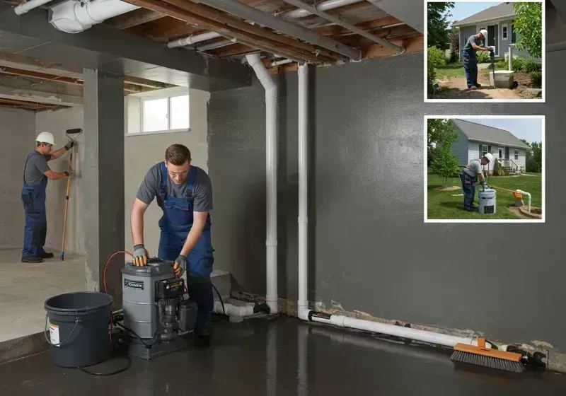 Basement Waterproofing and Flood Prevention process in Battlement Mesa, CO